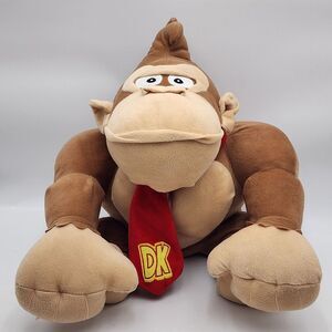 Super Mario Brothers Donkey Kong 15"‎ Stuffed Animal Plush Doll Toy